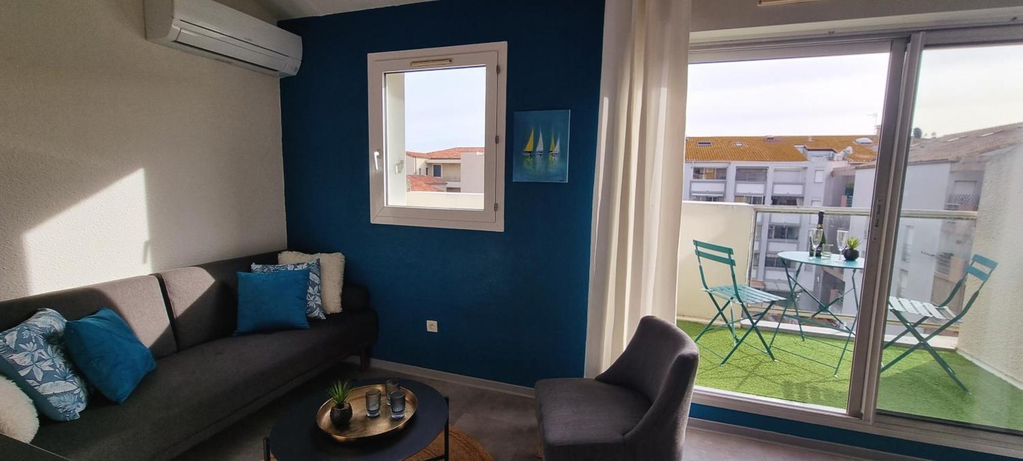 L'ophelia Duplex Dernier Etage Balcon Centre Climatisation Appartement *