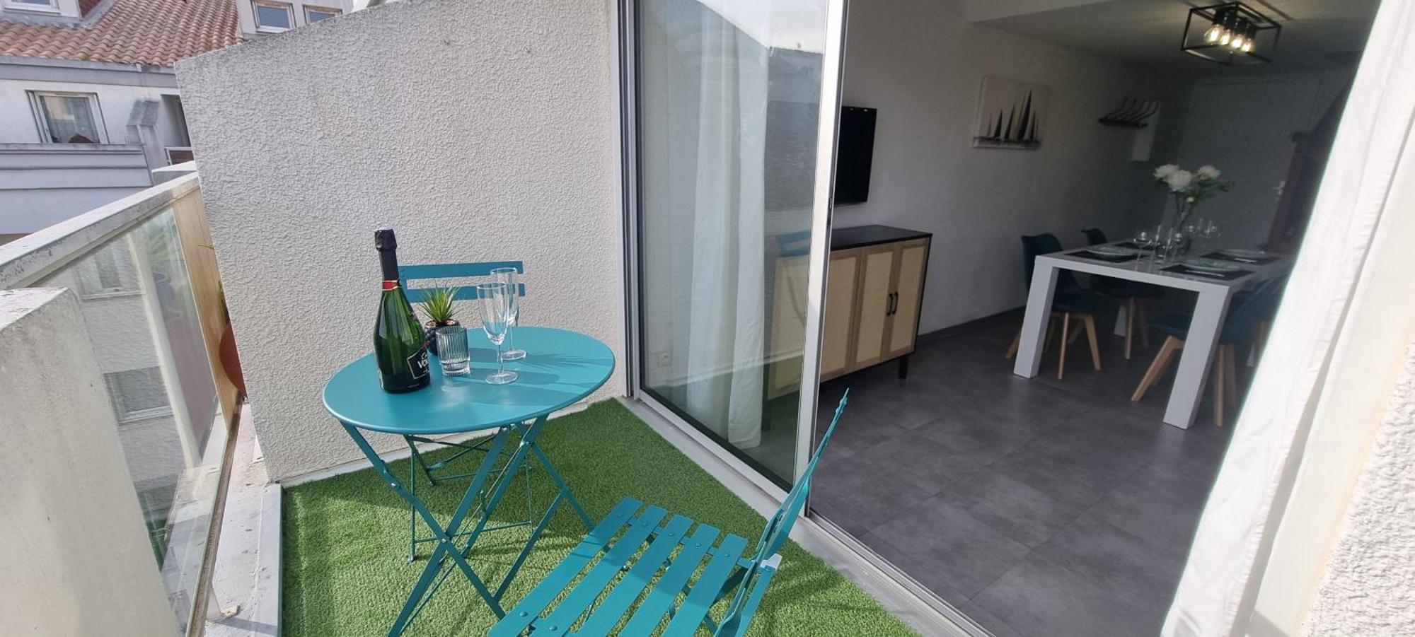 Appartement L'ophelia Duplex Dernier Etage Balcon Centre Climatisation *